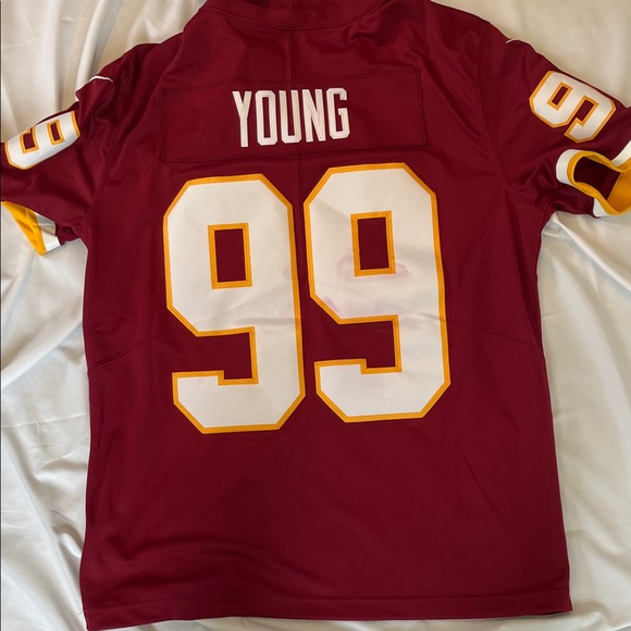 Nike Washington Team Jersey - Burgundy and Gold - Picture 5 of 7